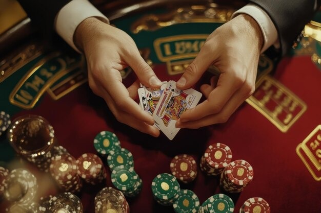Live dealer broadcasting Cambodia Pools game from mahjong222 studio